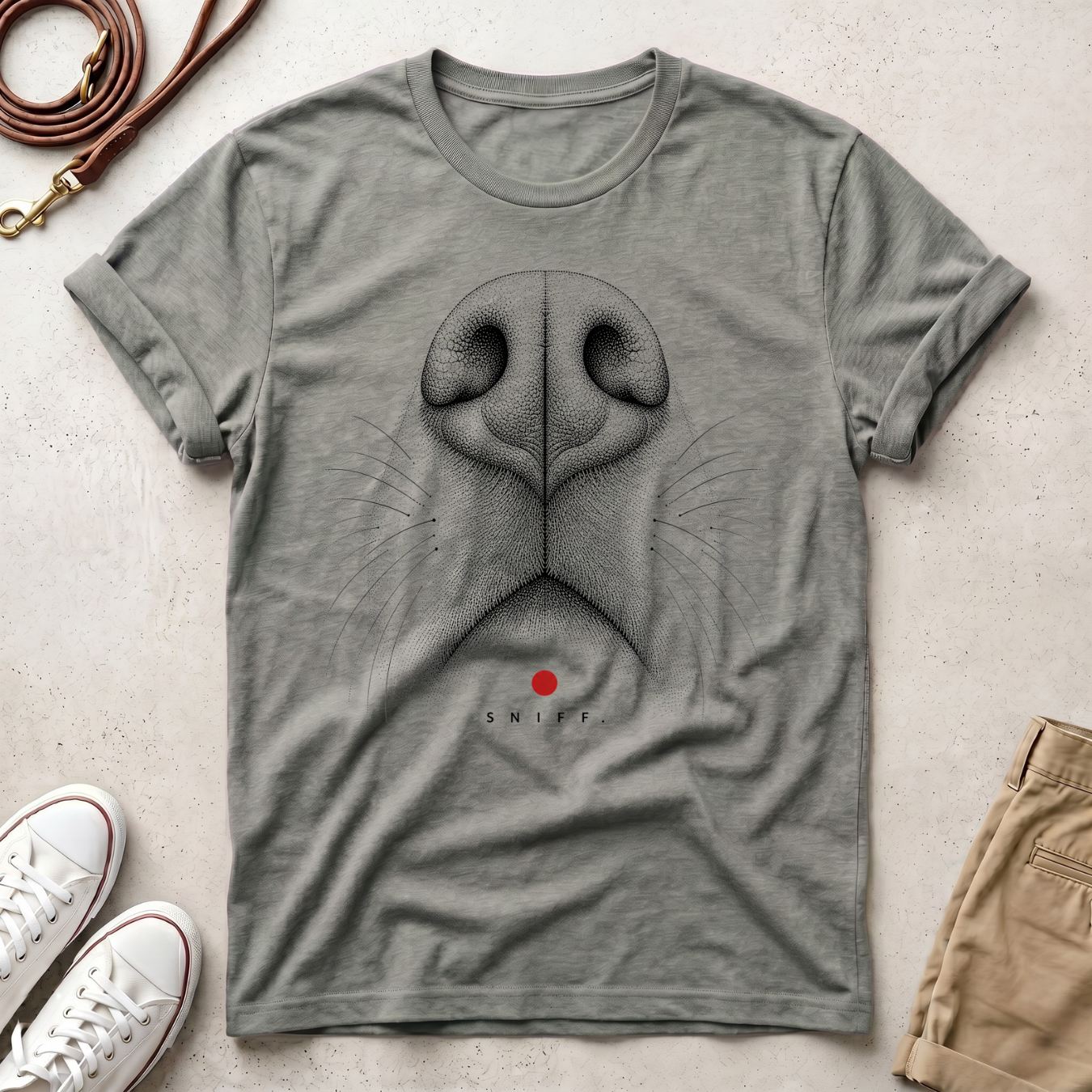 Dog Nose Graphic T-Shirt
