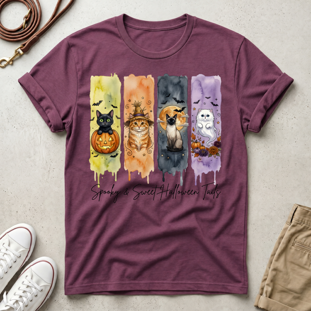 Halloween Cats T‑Shirt