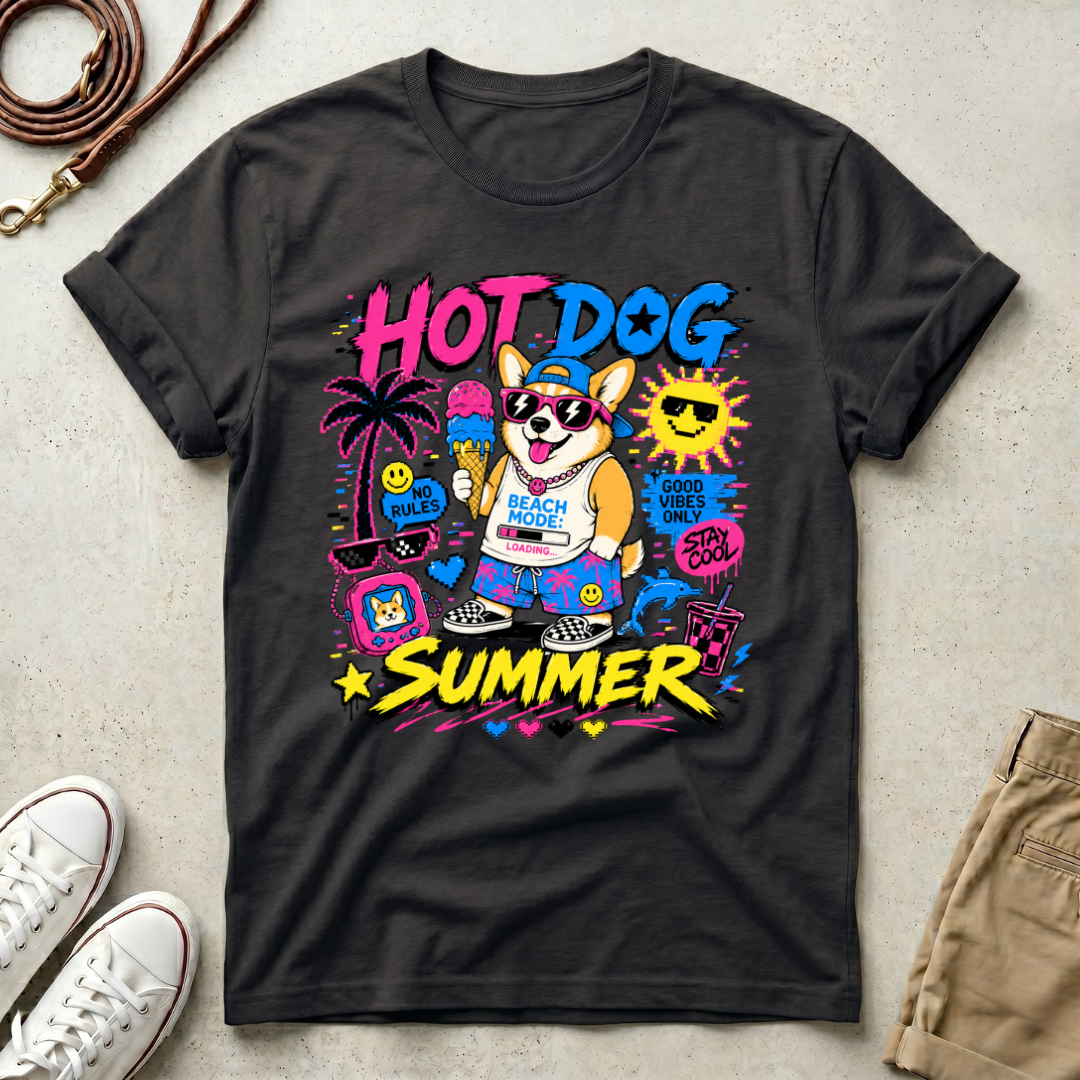Hot Dog Summer T‑Shirt