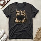 Corgi Dog Duo Graphic T-Shirt