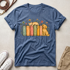Dog & Books T-Shirt
