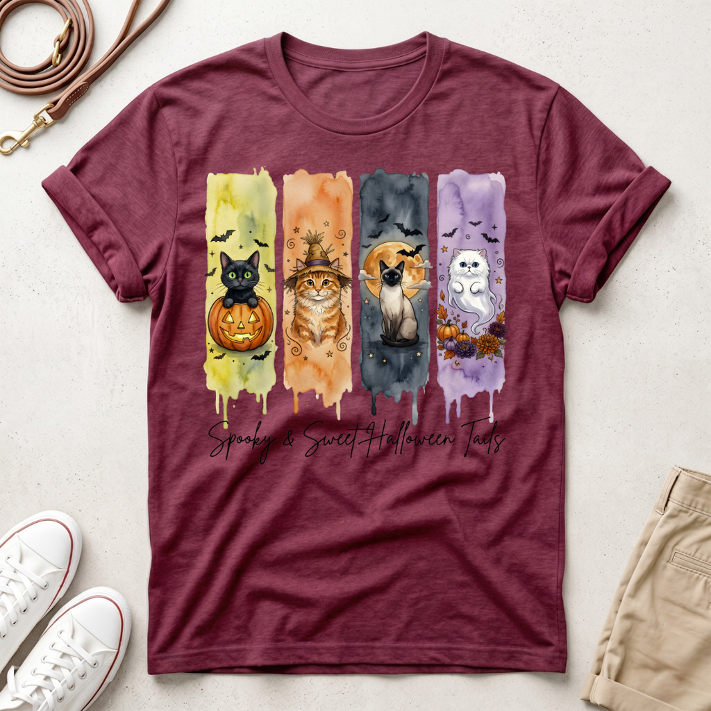 Halloween Cats T‑Shirt