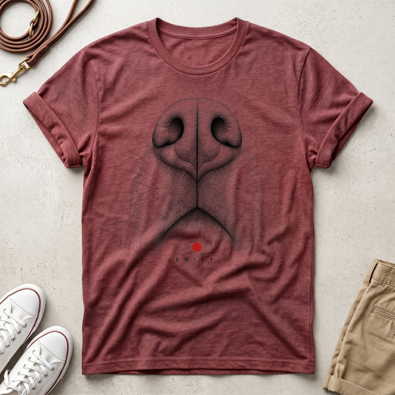 Dog Nose Graphic T-Shirt