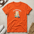 Off to Regulate Emotions Cat Scooter T-Shirt