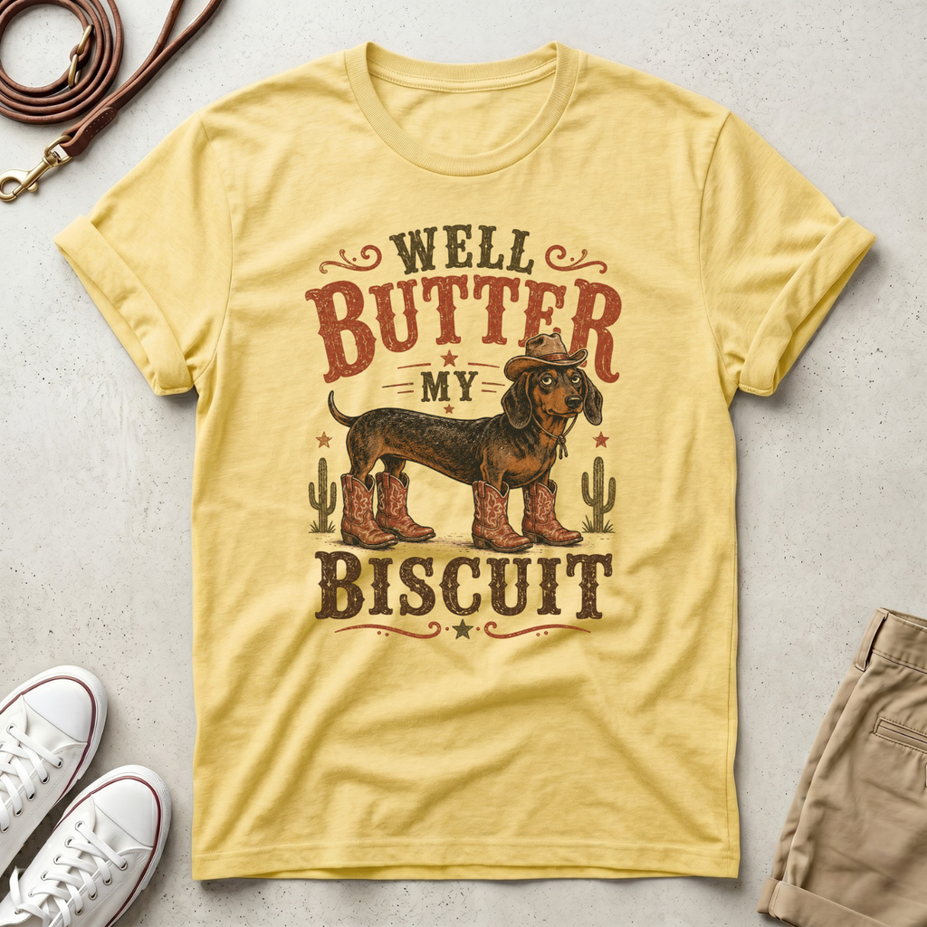 Cowboy Sausage Dog T-Shirt