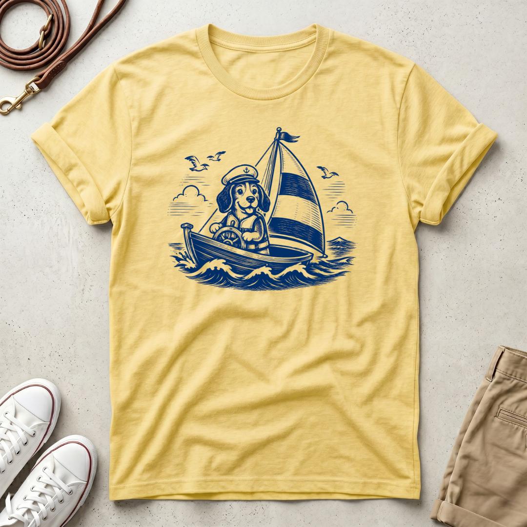 Sailboat Pup T-Shirt