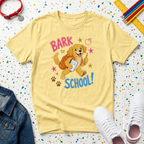Youth "Bark to School" Puppy Backpack T‑Shirt