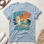 Surfing Dog Summer T-Shirt