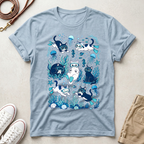 Underwater Cats Graphic T-Shirt