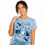 Underwater Cats Graphic T-Shirt