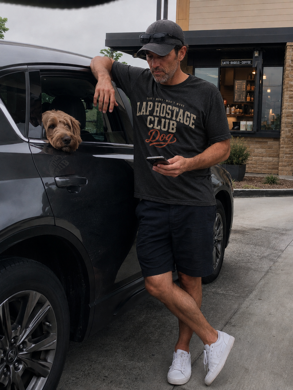 Lap Hostage Club Dog T-Shirt