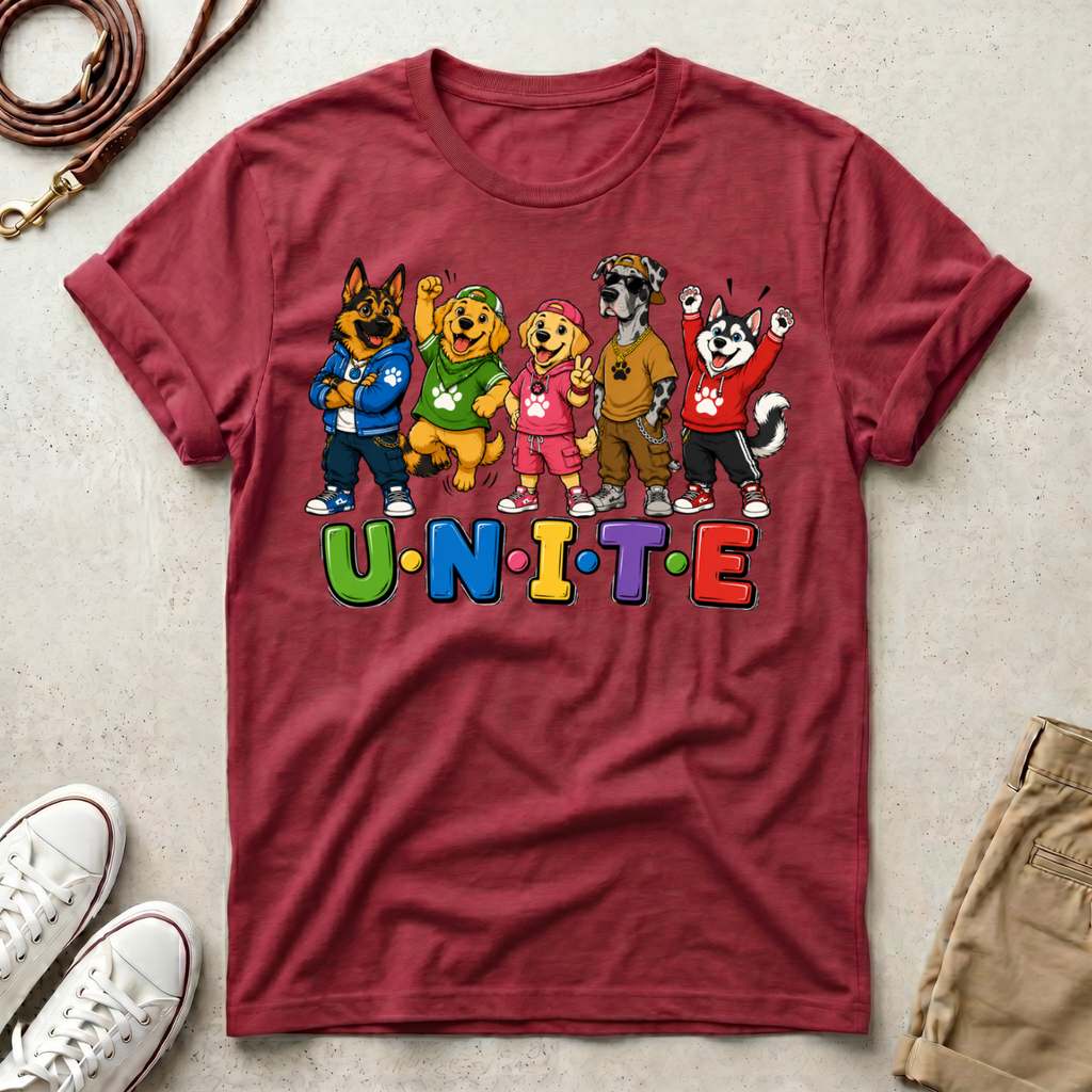 Unite  Dogs T-Shirt