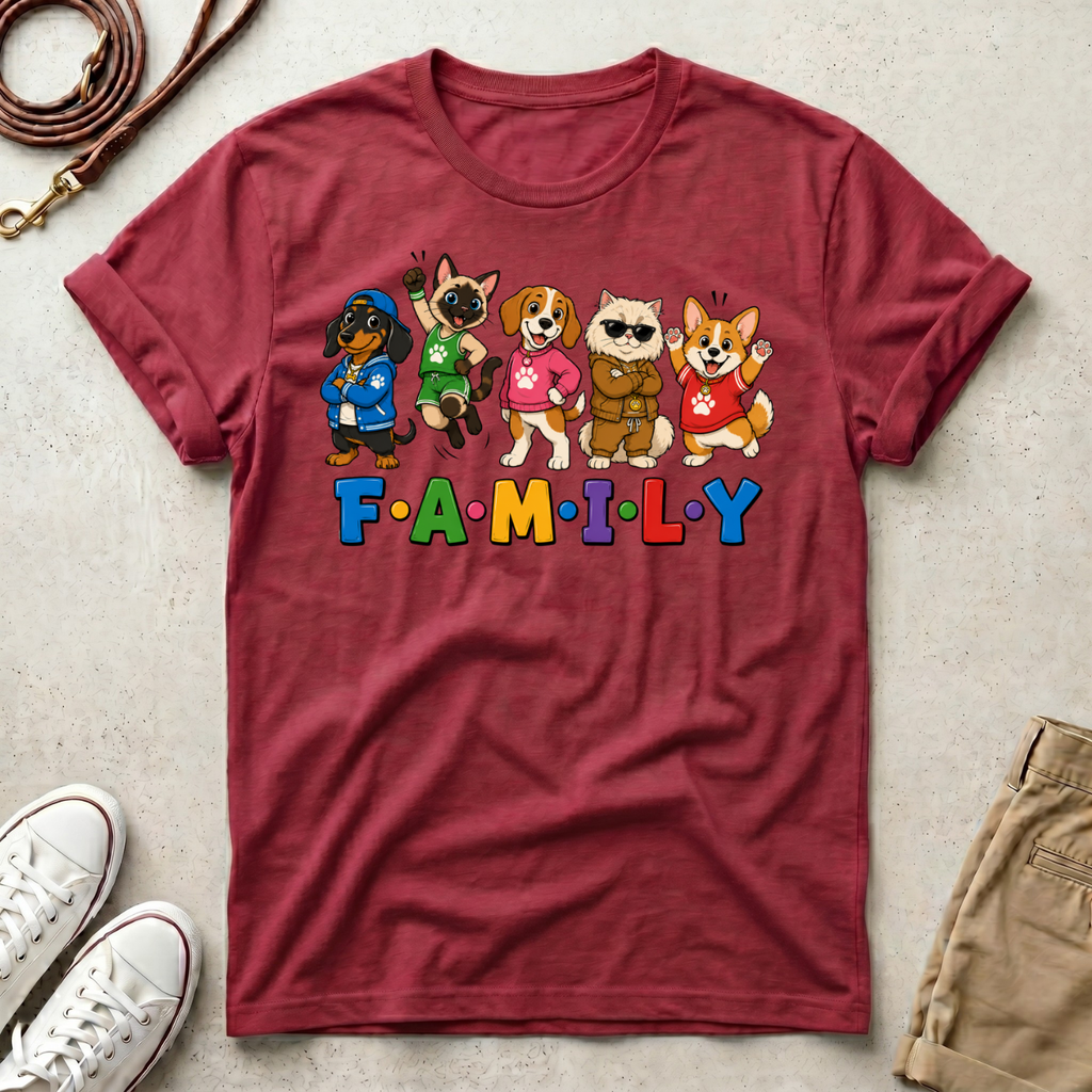 Family Dogs T-Shirt