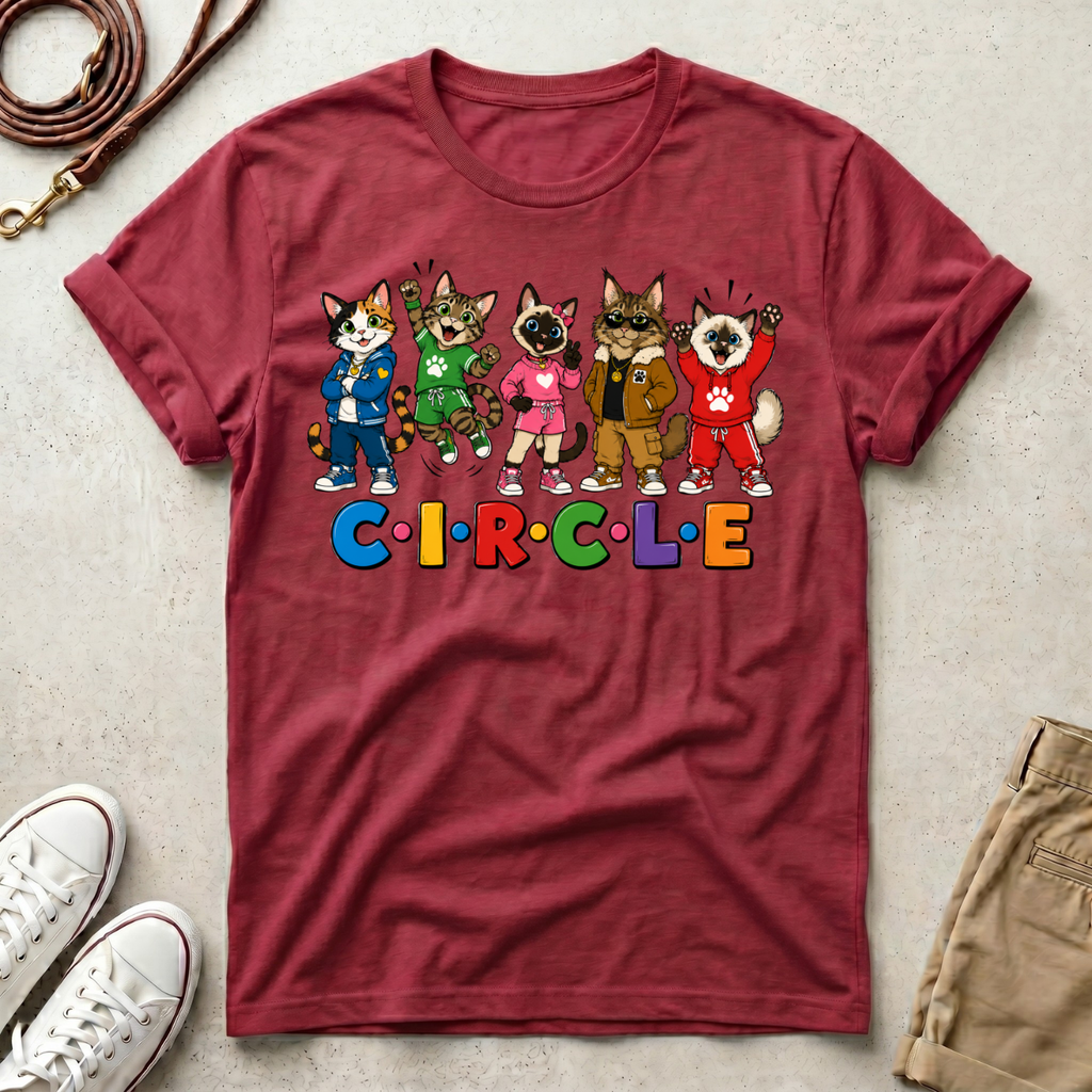 Circle Cats T-Shirt