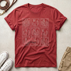 Vintage Tarot Cat T‑Shirt