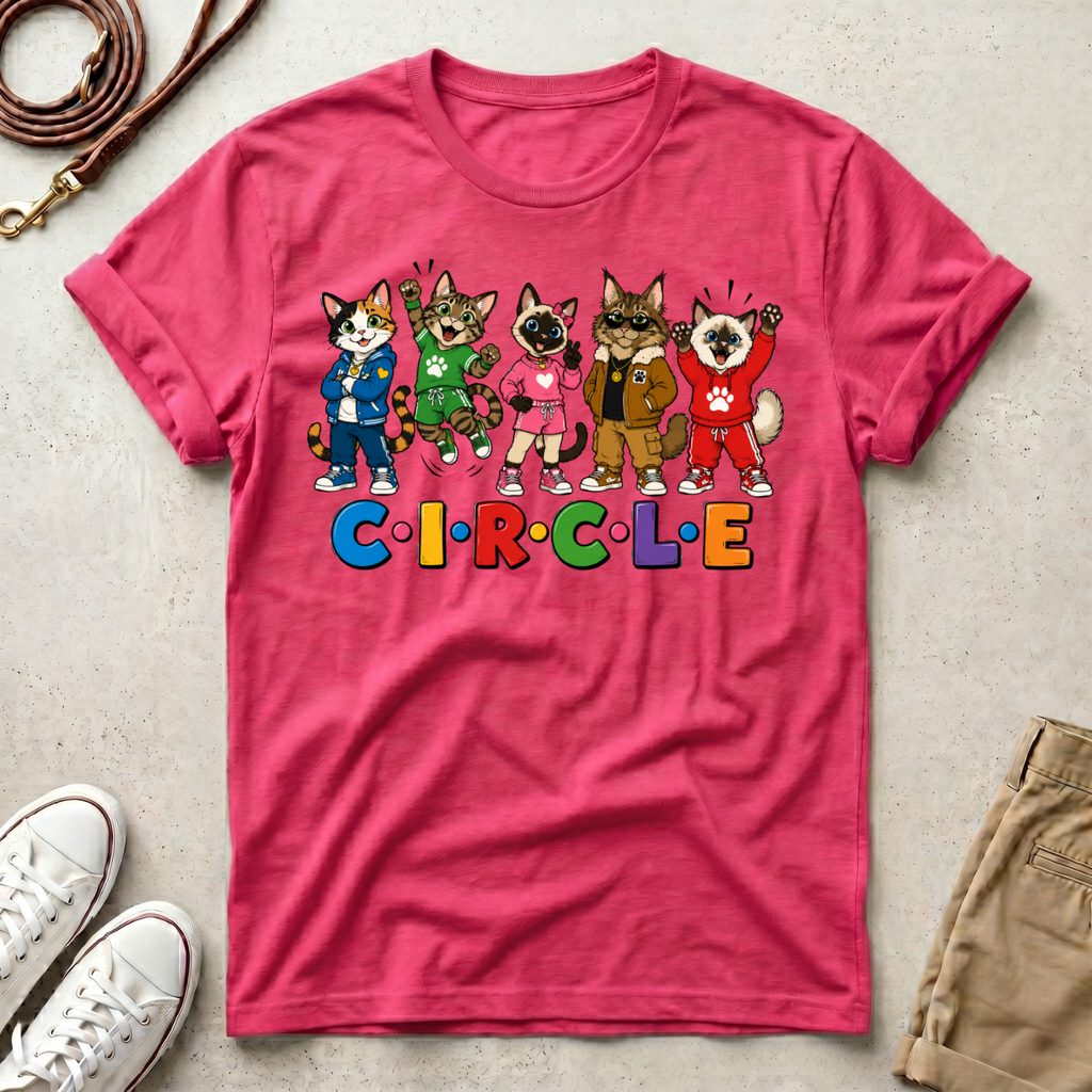 Circle Cats T-Shirt