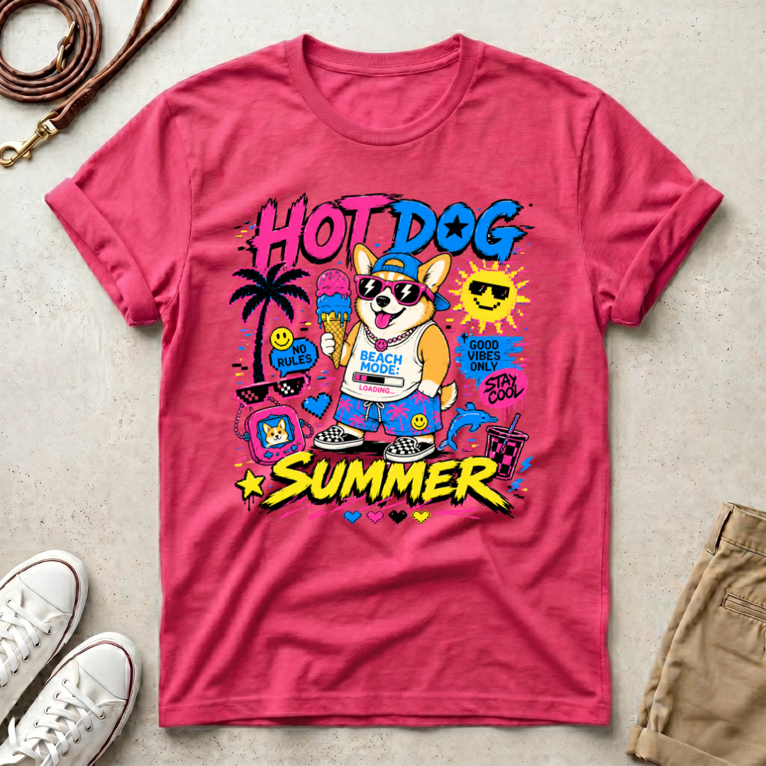 Hot Dog Summer T‑Shirt