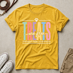 Treats Are Free T-Shirt — 'Sprinkle Them Everywhere' Pet Lover Tee