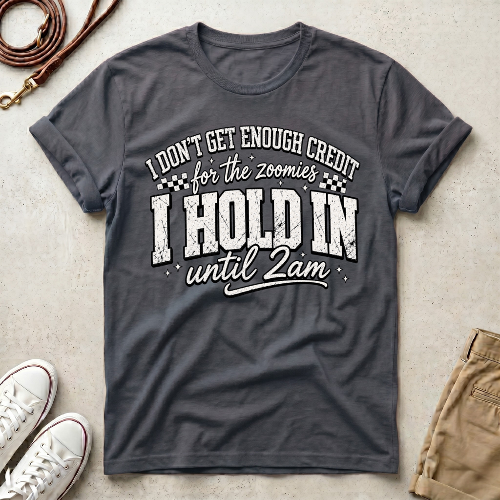 I Don't Get Enough Credit for Holdind on the 2am Zoomies, Funny T-Shirt