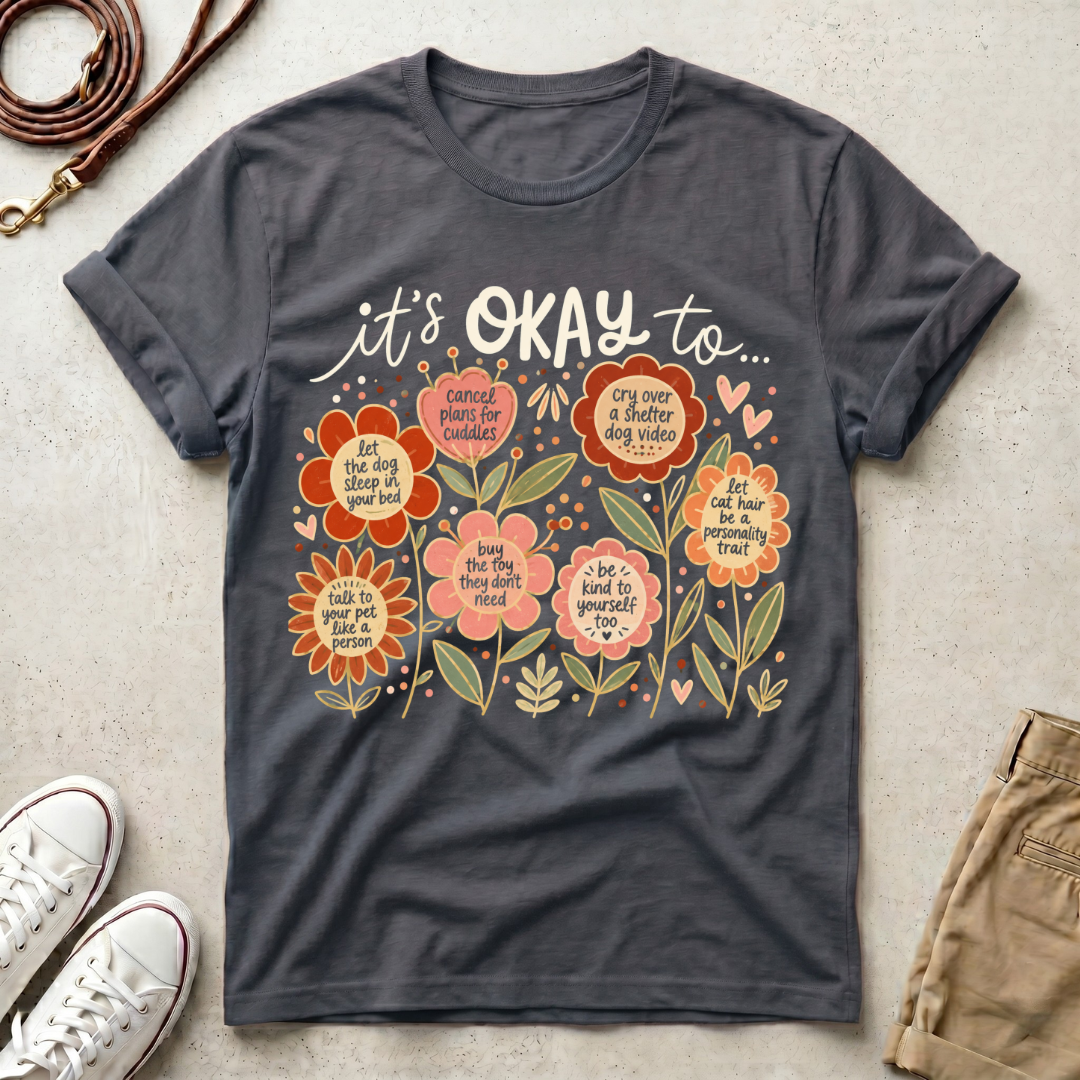 "Choose Joy" Floral Garden Graphic T-Shirt