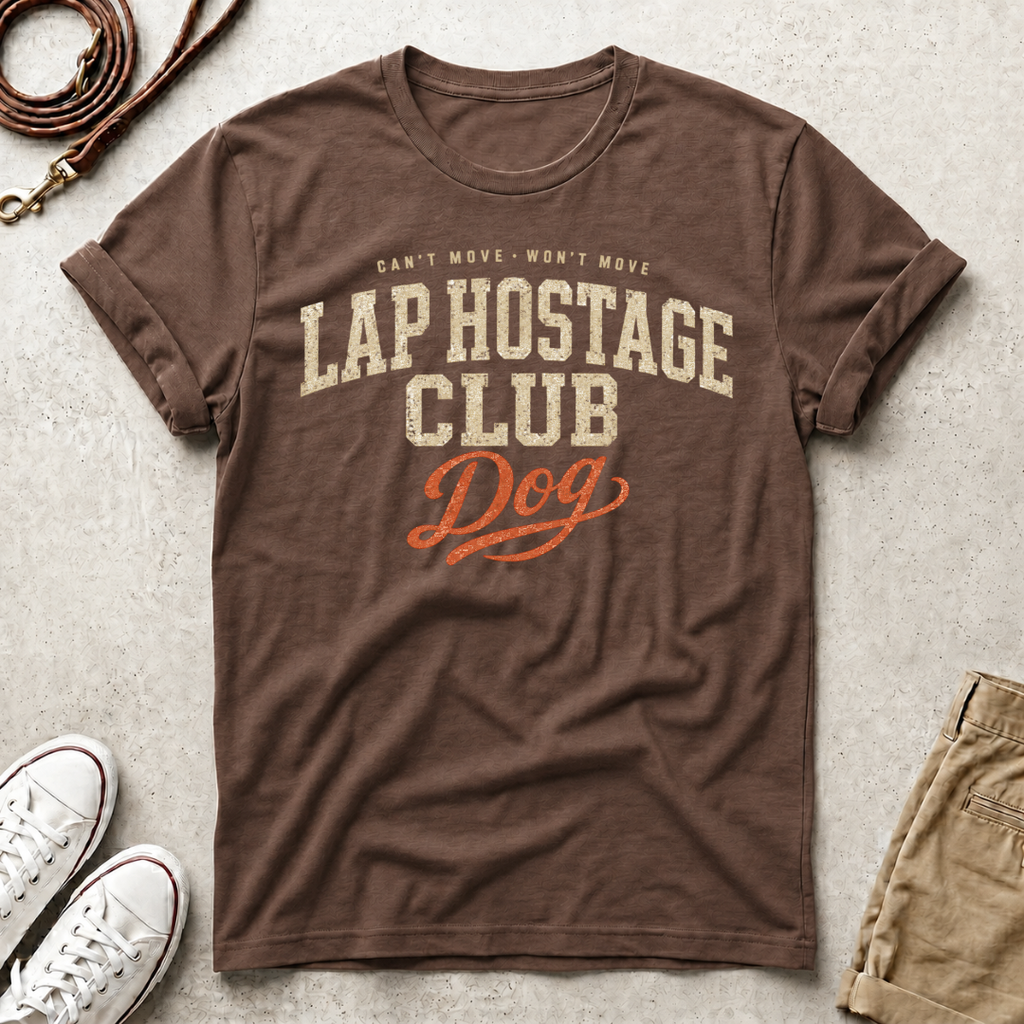 Lap Hostage Club Dog T-Shirt