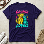 Fur-ociously Loved-Dog & Cat Graphic T-Shirt