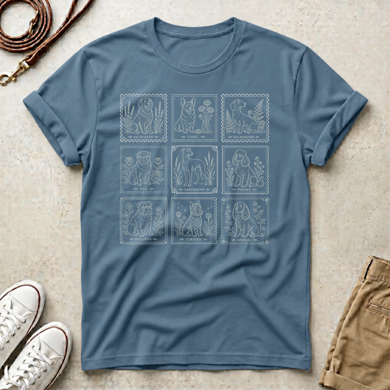 Vintage Tarot Card Dog T-Shirt
