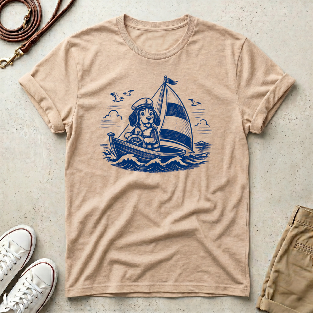 Sailboat Pup T-Shirt