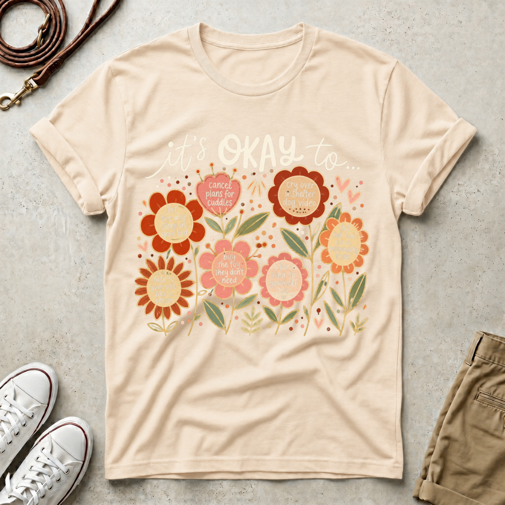 "Choose Joy" Floral Garden Graphic T-Shirt