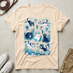 Underwater Cats Graphic T-Shirt