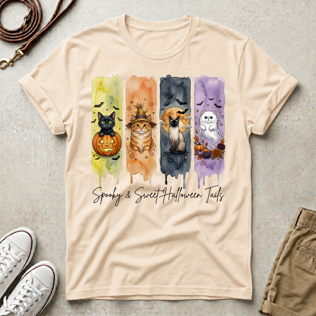 Halloween Cats T‑Shirt