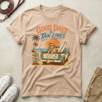 Dog Good Days  Beach T-Shirt