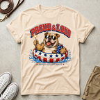 Proud & Loud Bulldog Patriotic T-Shirt