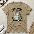 Sometimes I Just Be Fartin Funny Cat  Graphic T-Shirt