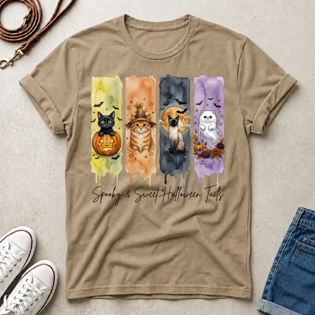 Halloween Cats T‑Shirt