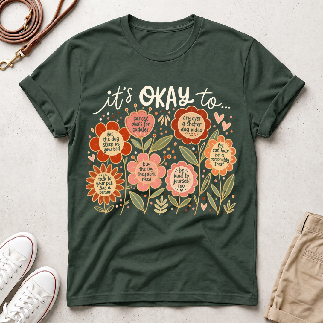 "Choose Joy" Floral Garden Graphic T-Shirt