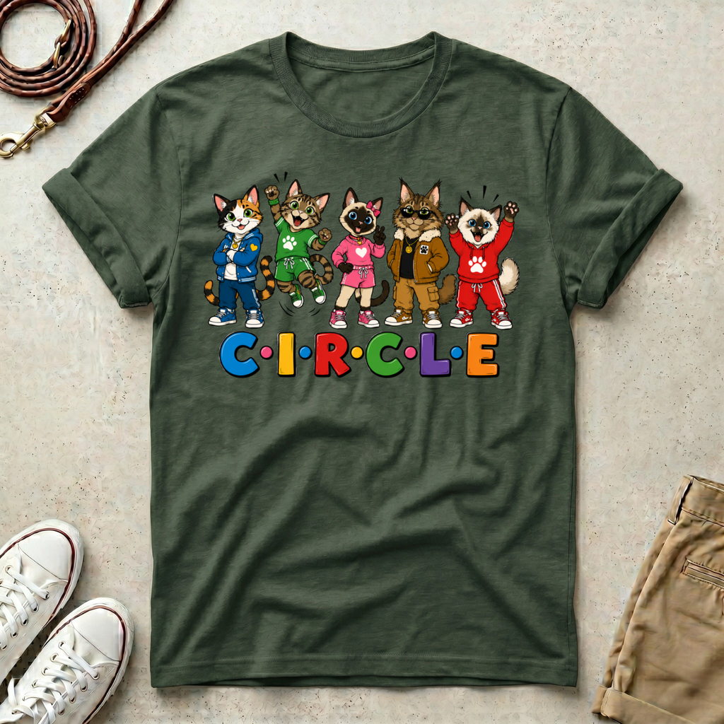 Circle Cats T-Shirt
