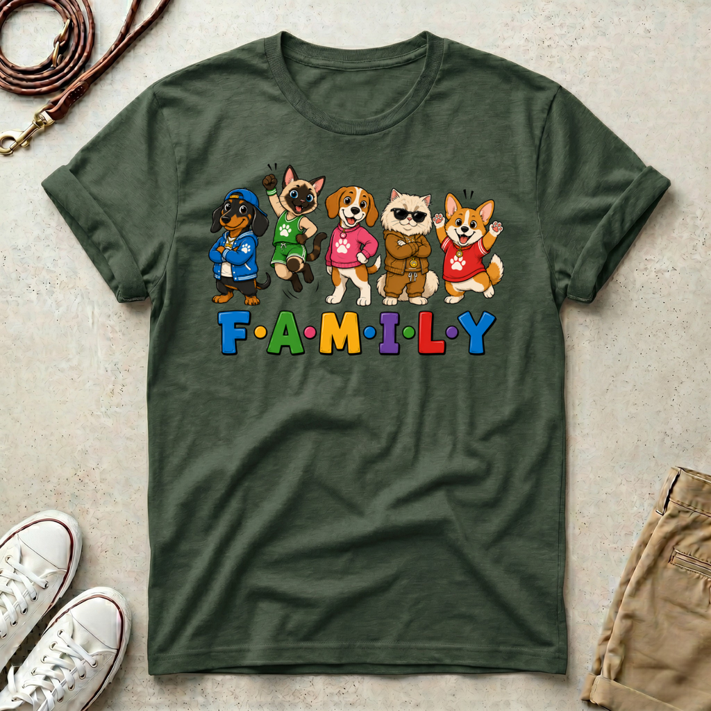 Family Dogs T-Shirt