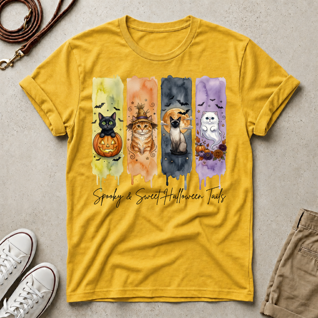 Halloween Cats T‑Shirt