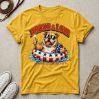 Proud & Loud Bulldog Patriotic T-Shirt