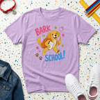 Youth "Bark to School" Puppy Backpack T‑Shirt