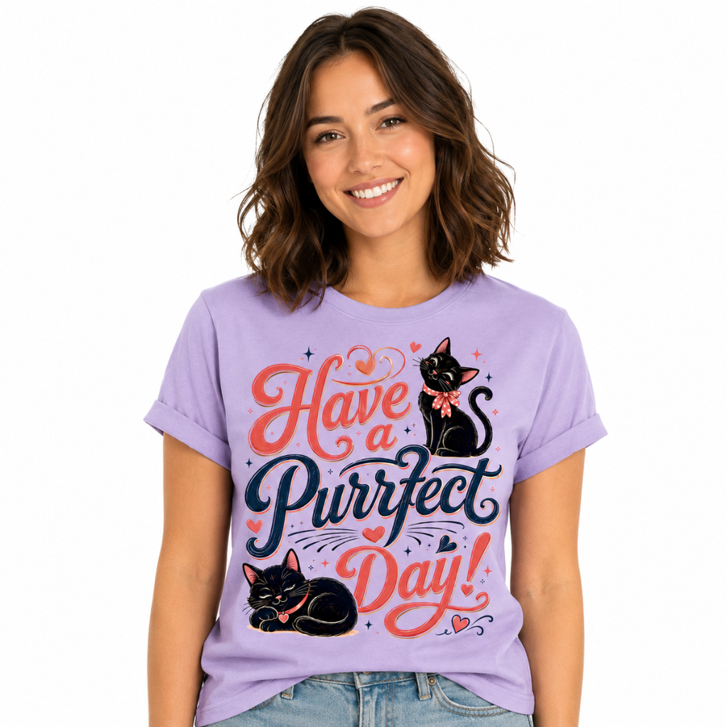 Have a Purrfect Day! Cat T-Shirt