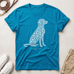 Dog Silhouette White T-Shirt