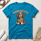 Freedom Patriotic Dog T-Shirt