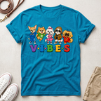 VIBES Dogs Graphic T-Shirt