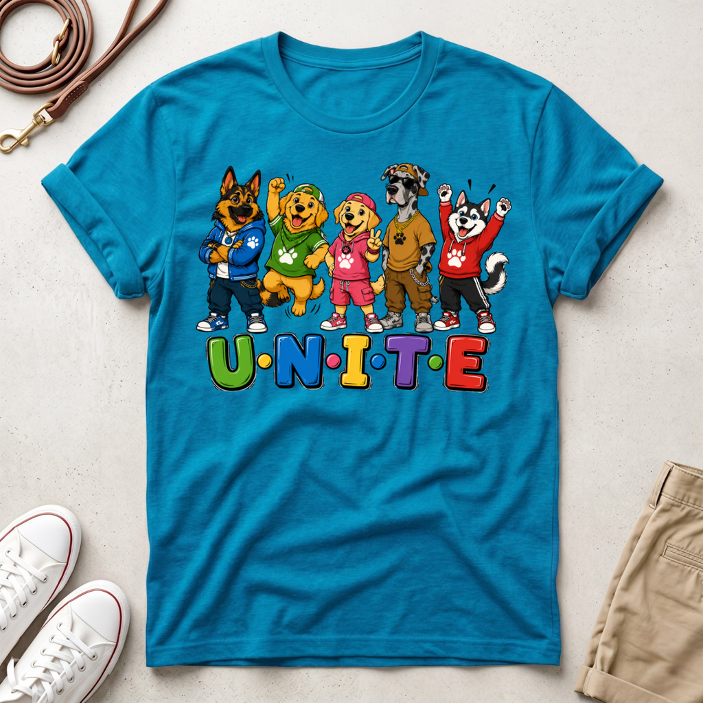 Unite  Dogs T-Shirt