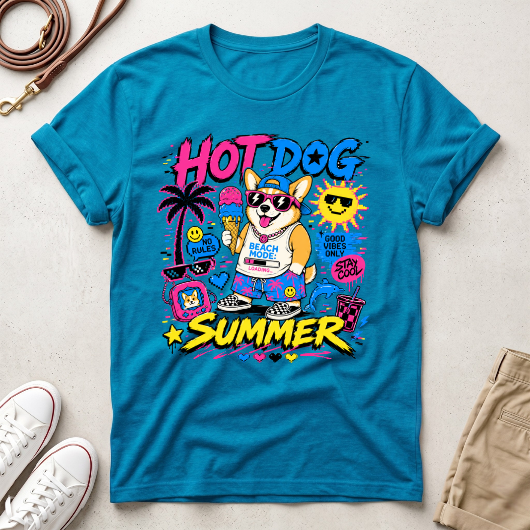 Hot Dog Summer T‑Shirt
