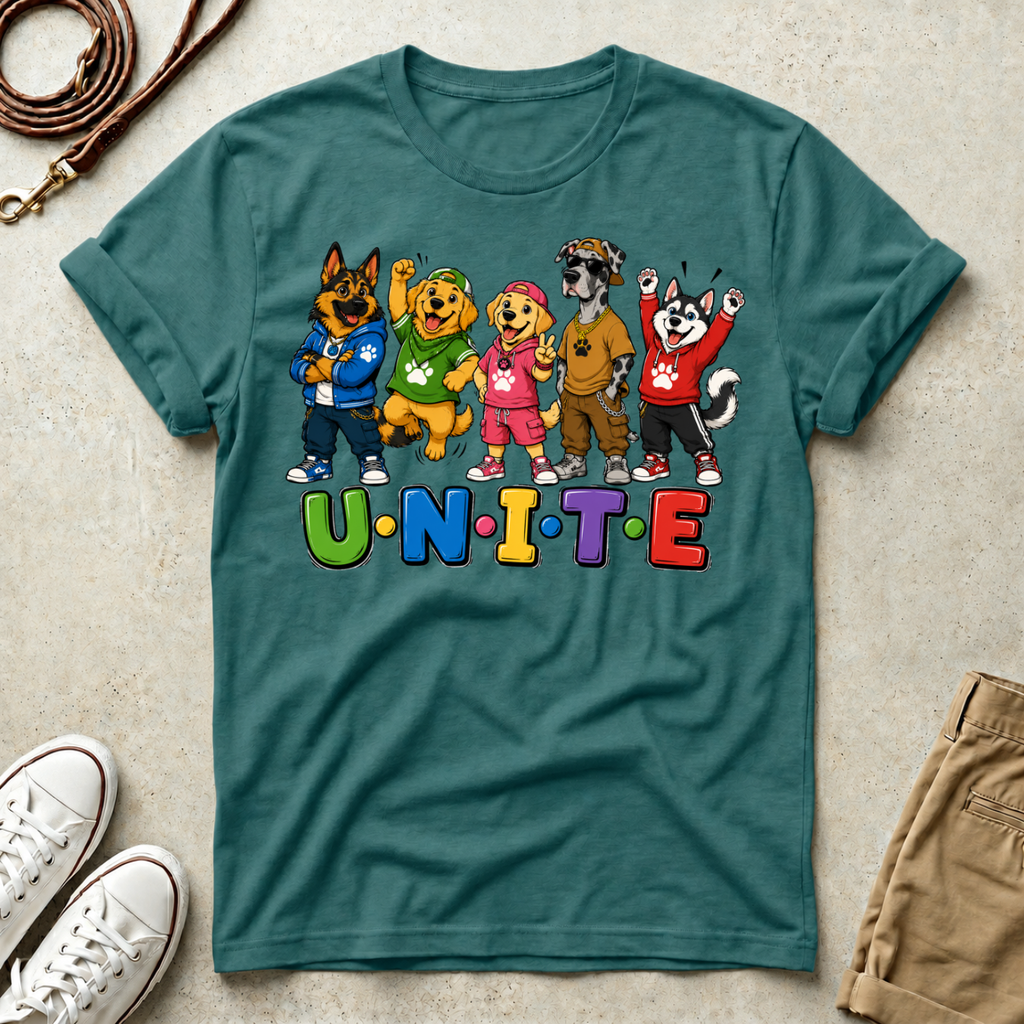 Unite  Dogs T-Shirt