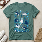Underwater Cats Graphic T-Shirt
