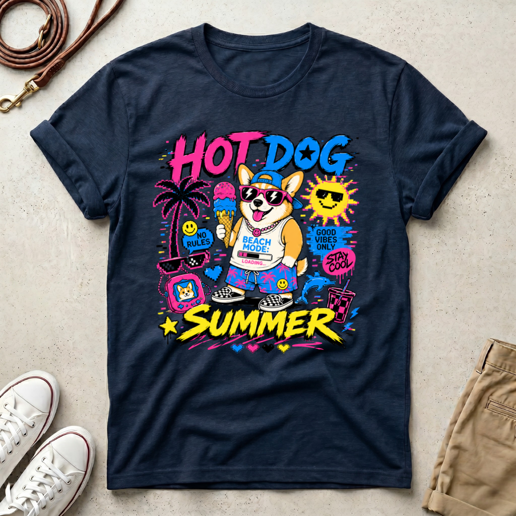 Hot Dog Summer T‑Shirt